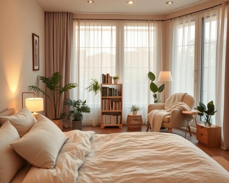 Hoe richt je een slaapkamer in voor diepe rust?