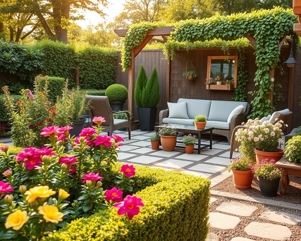 Hoe richt je je tuin praktisch én sfeervol in?