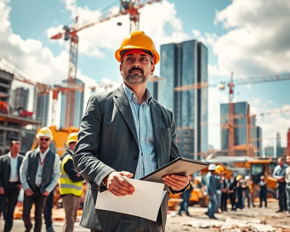 Hoe werkt een aannemer bij grootschalige bouwprojecten?