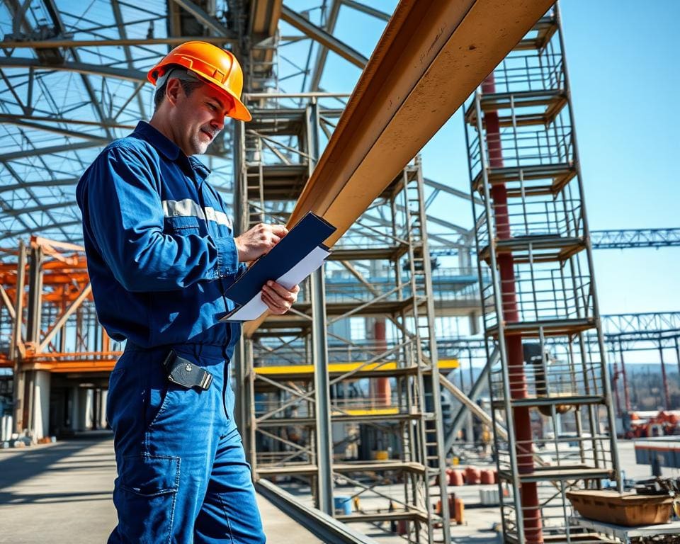 Hoe werkt een onderhoudsmonteur bij staalconstructies?