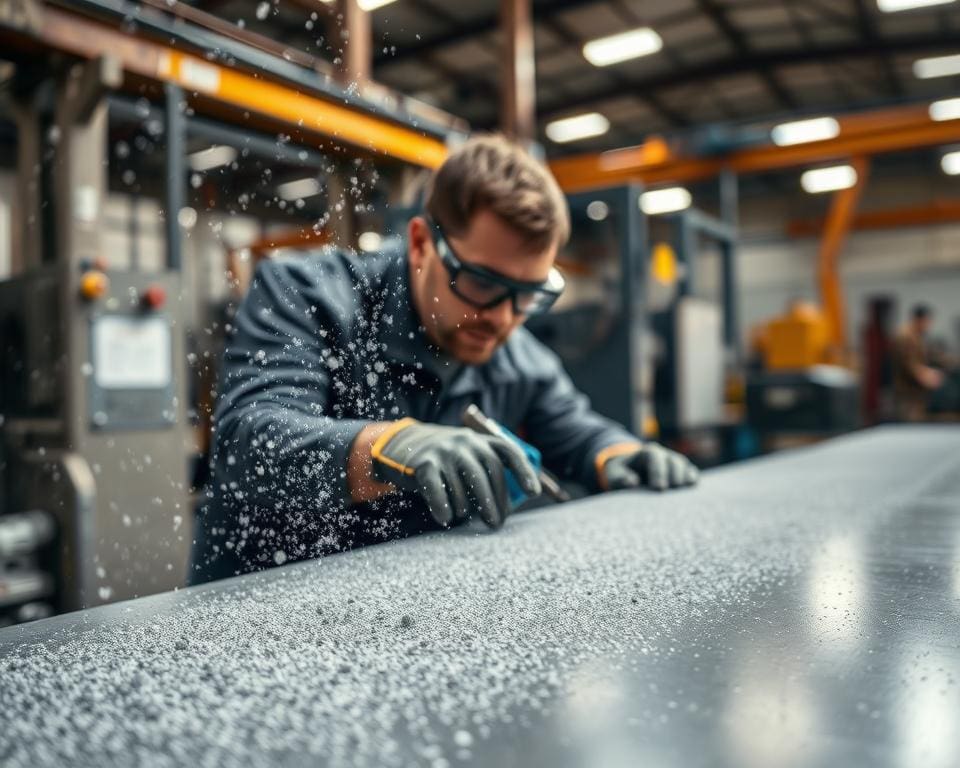 Hoe werkt staal stralen voor coatingvoorbereiding?