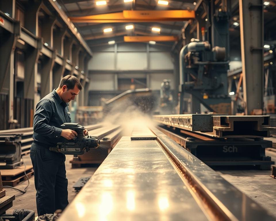 Waarom industrieel stralen van staal essentieel is?