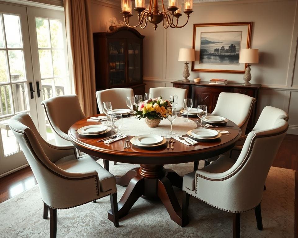 Waarom kiest iedereen voor een ronde eetkamertafel?