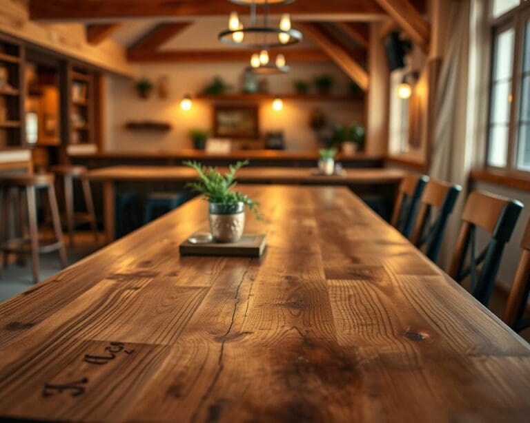 Waarom kiezen voor bartafels van massief hout?