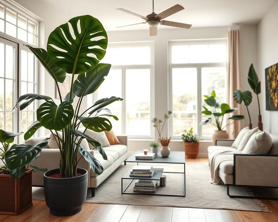 Waarom voelt een grote plant als een extra meubelstuk?