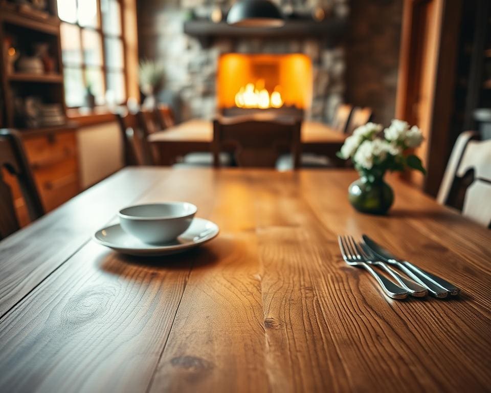 Waarom voelt een houten eettafel zo tijdloos?
