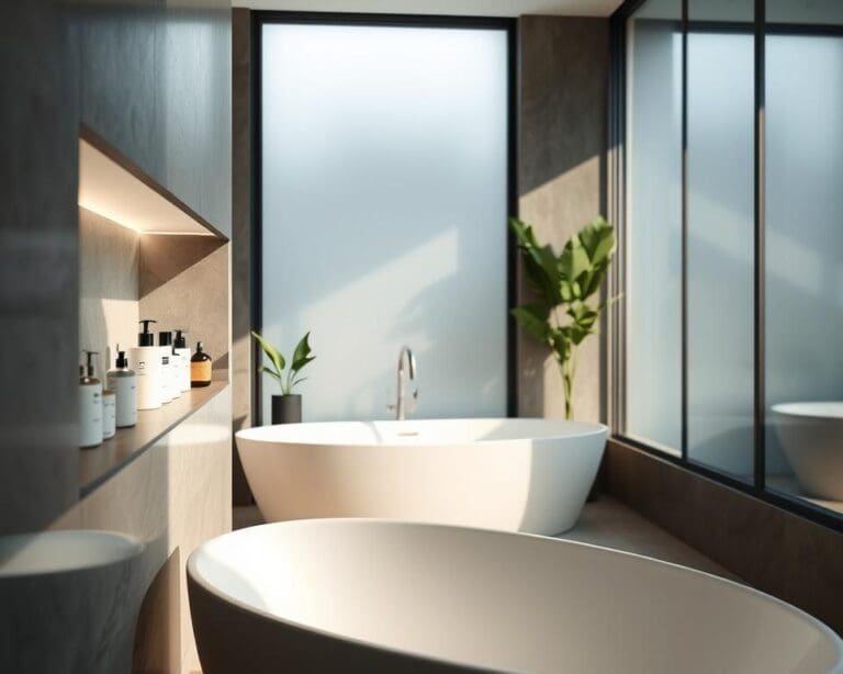 Waarom werkt een nis in de badkamer zo goed?