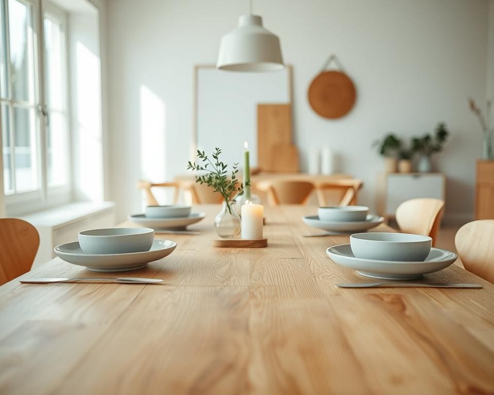 Wat maakt een Scandinavische tafel zo populair?
