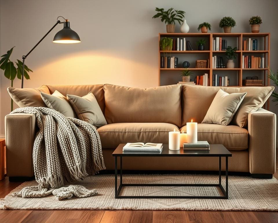 Wat maakt een bank comfortabel voor lange avonden?