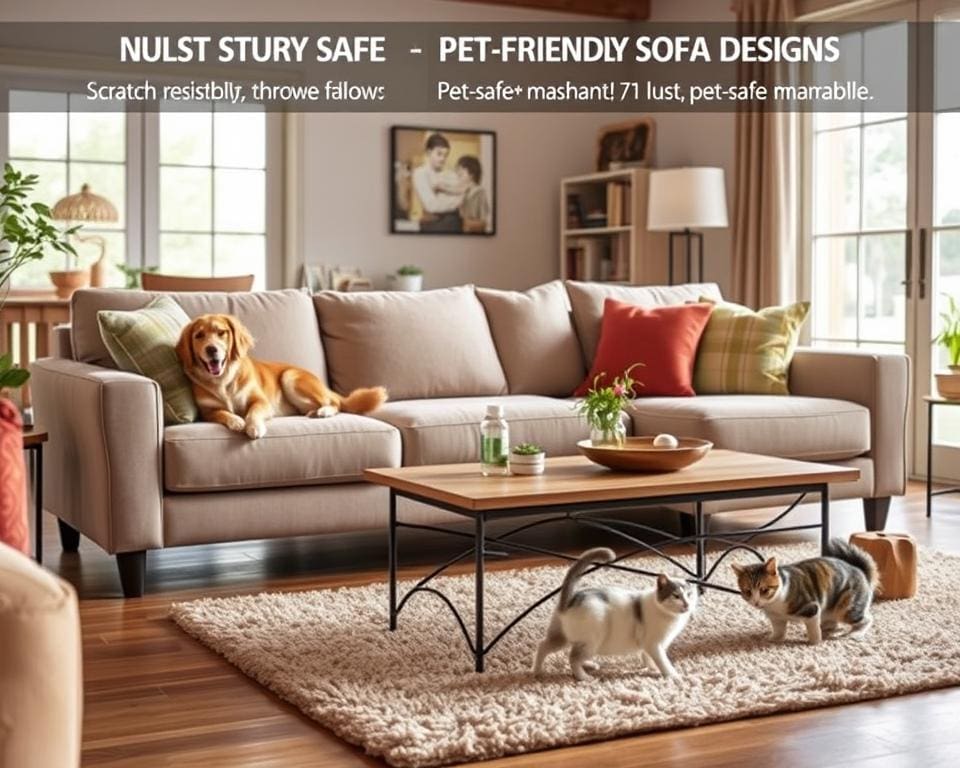 Wat maakt een bank geschikt voor huisdieren?