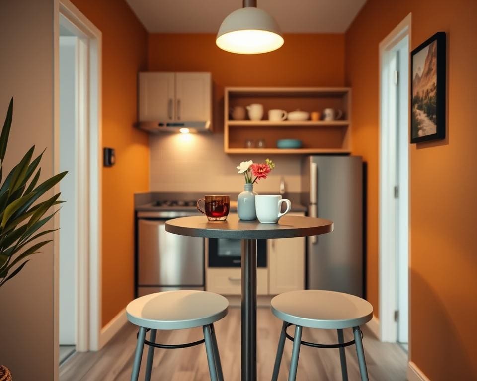 Wat maakt een bartafel ideaal voor kleine keukens?