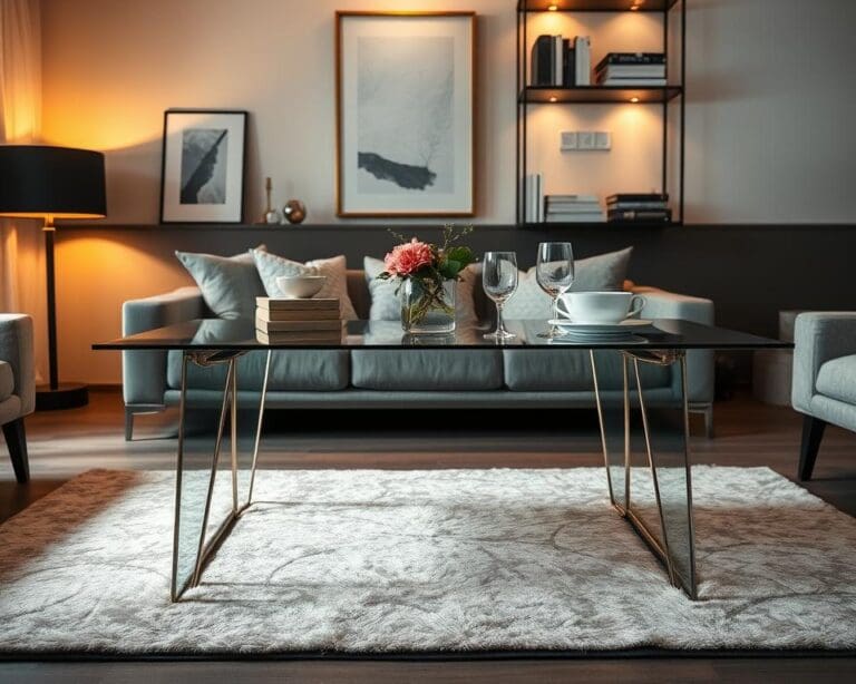 Wat maakt een glazen tafel chique in je interieur?