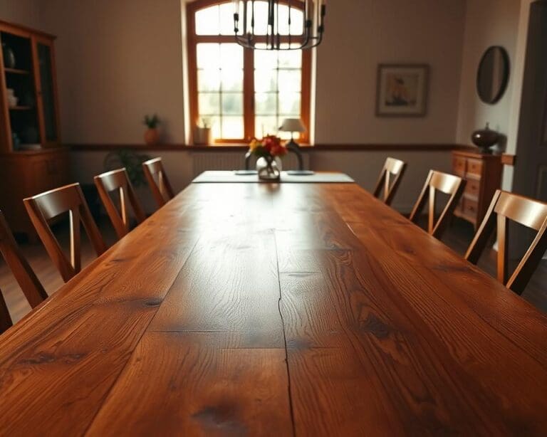 Wat maakt een massief eiken tafel tijdloos?