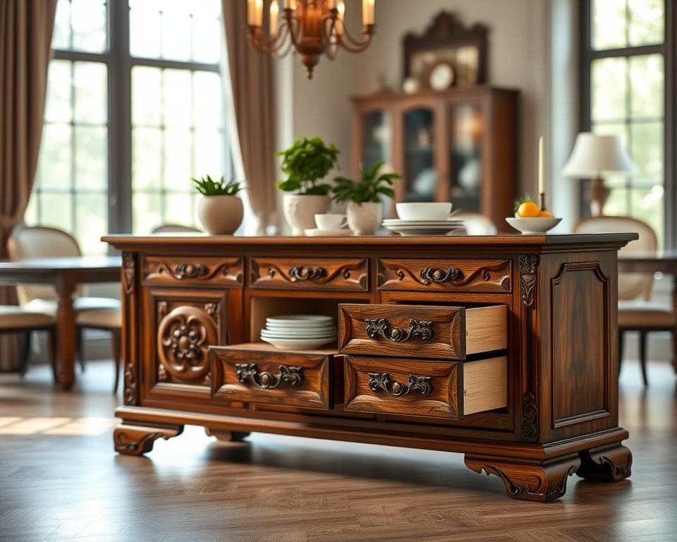 Wat maakt een robuust dressoir zo praktisch?