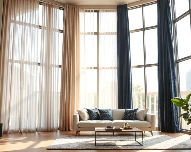 Welke gordijnen passen bij een modern interieur?