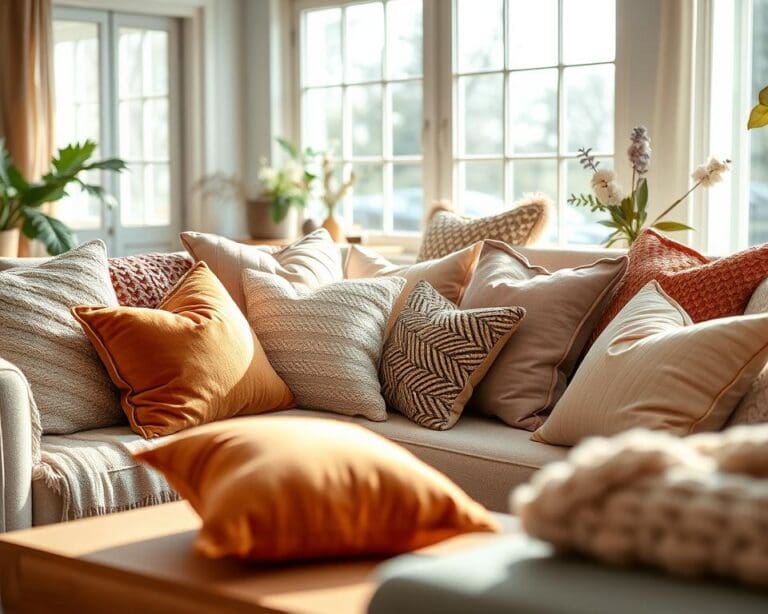 Welke kussens zorgen voor extra wooncomfort?