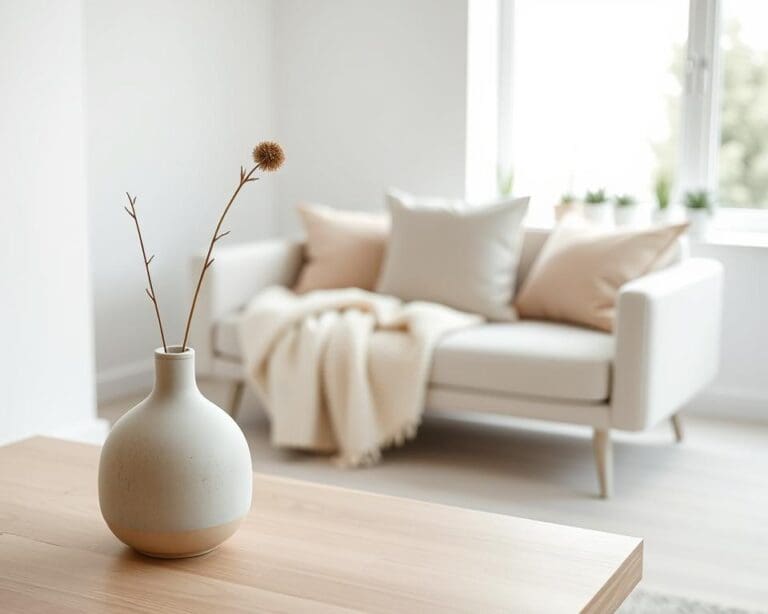 Welke woonaccessoires passen bij een minimalistische stijl?