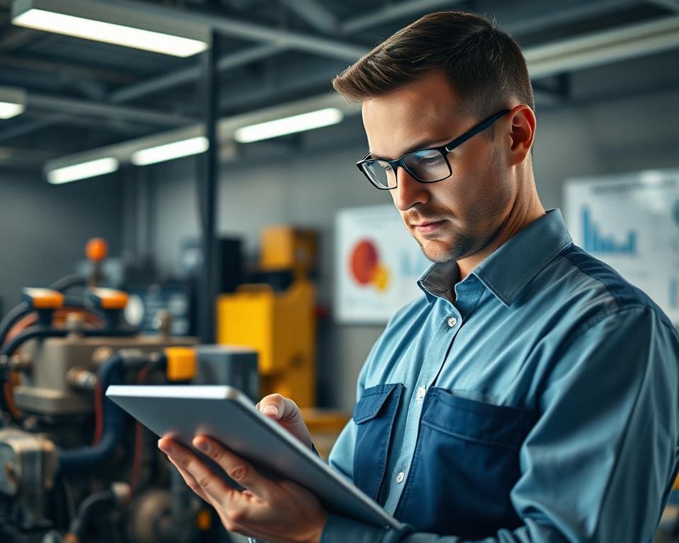 Wat doet een onderhoudsmonteur met sensordata?