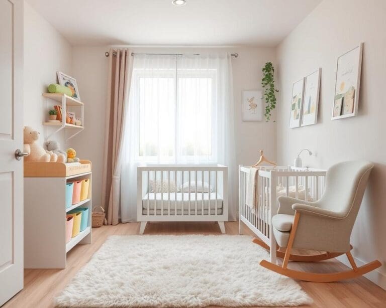 Babykamer inrichten in een kleine ruimte