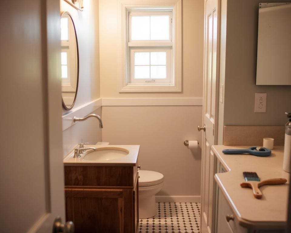 Badkamer renoveren met beperkt budget