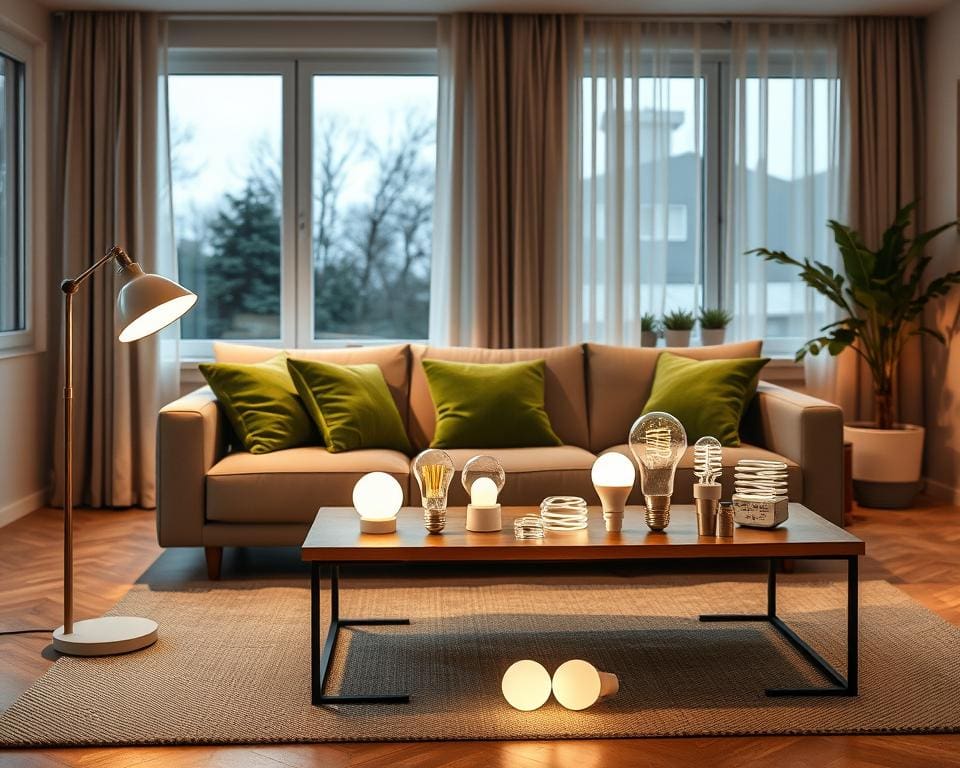 Energiezuinige verlichting in huis