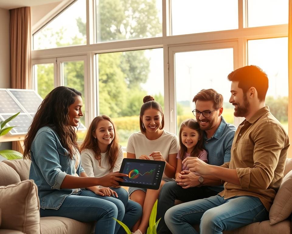 Groene stroom gebruiken in huis