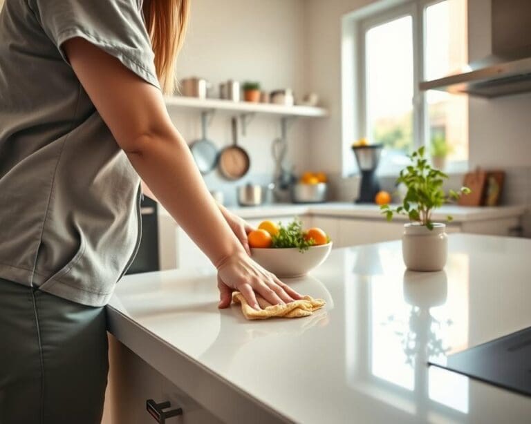 Hoe houd je de keuken netjes?