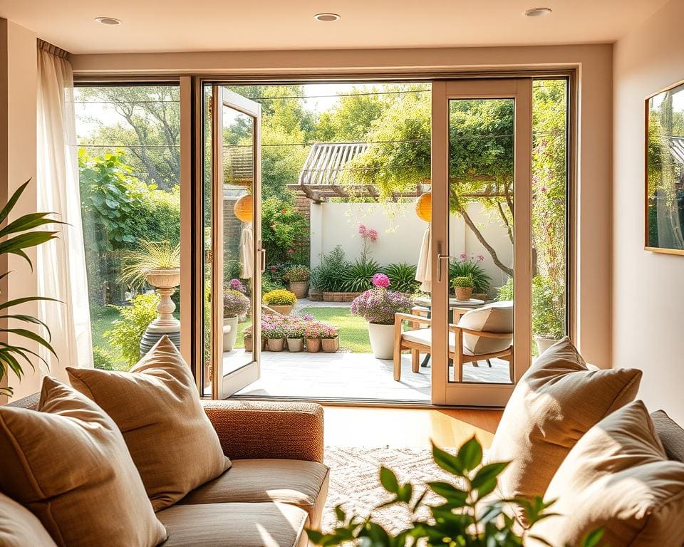 Hoe maak je je tuin onderdeel van je interieur?