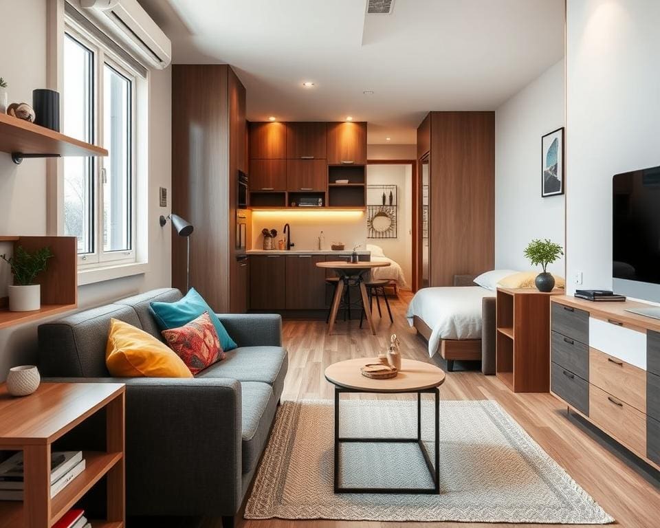 Hoe richt je een klein appartement slim in?