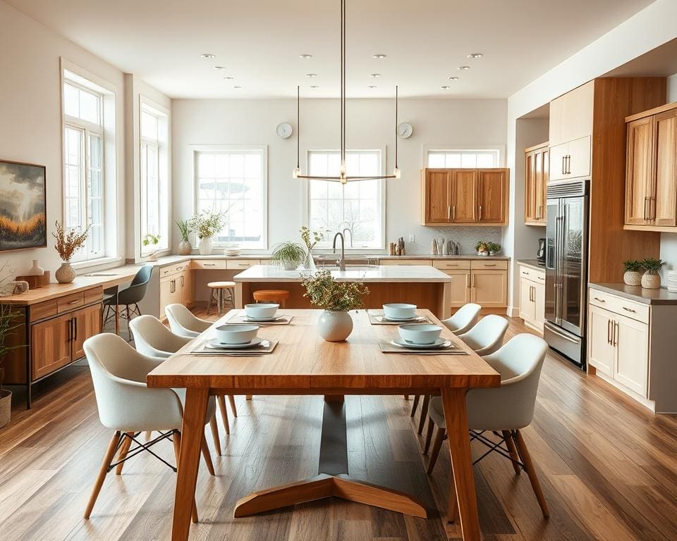 Hoe richt je een leefkeuken in?