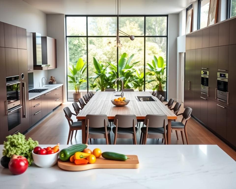 Hoe richt je een open keuken in?