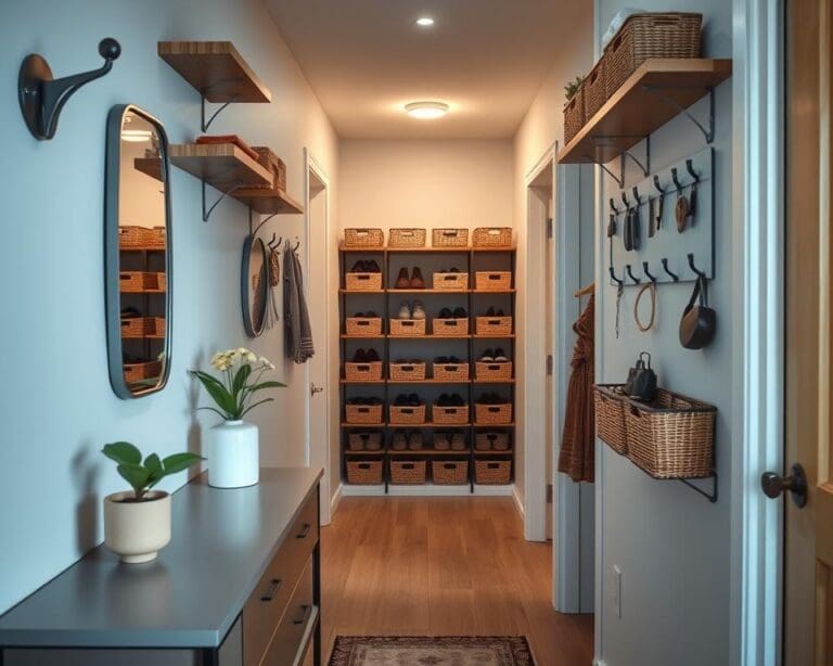 Hoe richt je een smalle gang functioneel in?