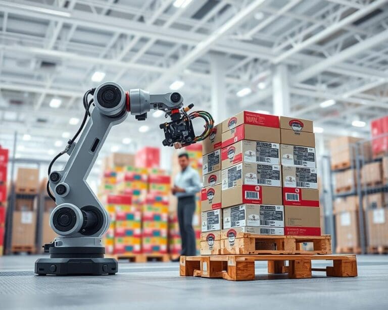 Hoe werkt een palletiseerrobot?
