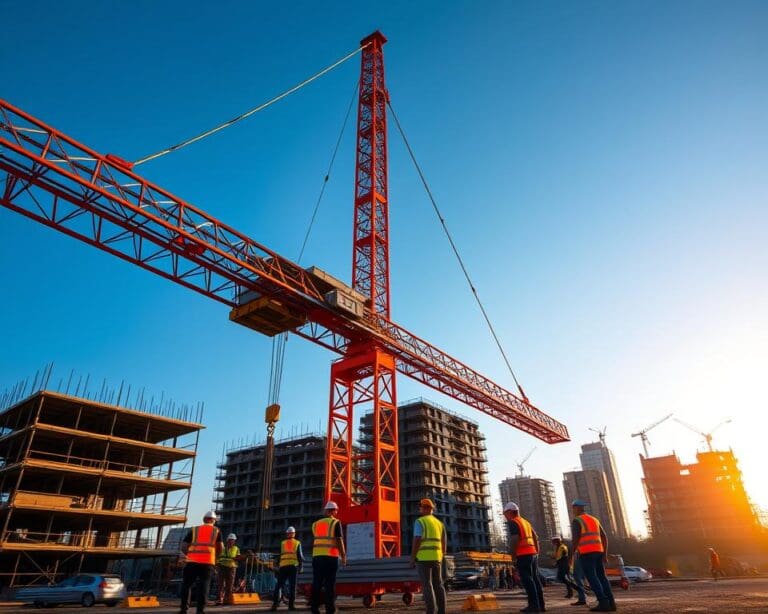 Waarom blijven rupskranen populair in de bouw?