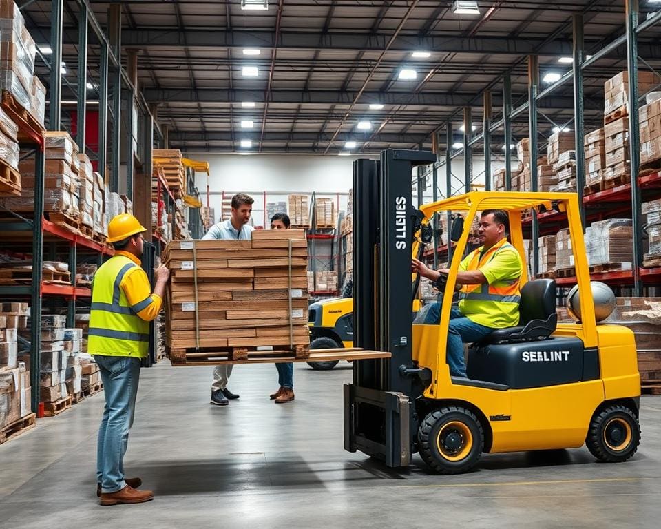 Waarom gebruiken bedrijven heftrucks voor zware lasten?