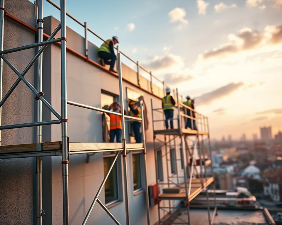 Waarom zijn rolsteigers populair bij onderhoudswerk?