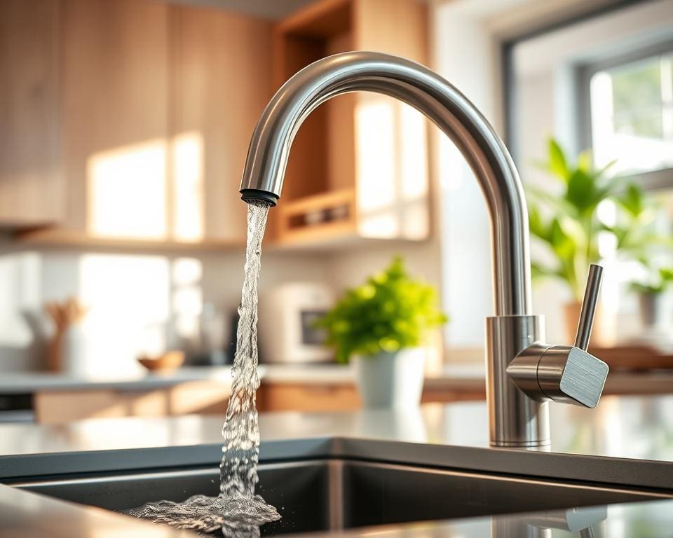 Water besparen met slimme kranen