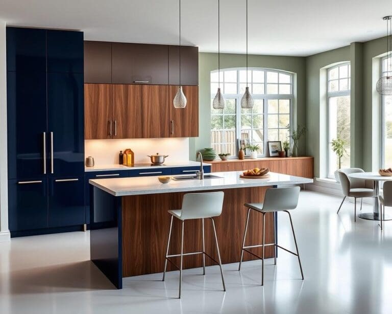 Welke kleuren passen bij een moderne keuken?