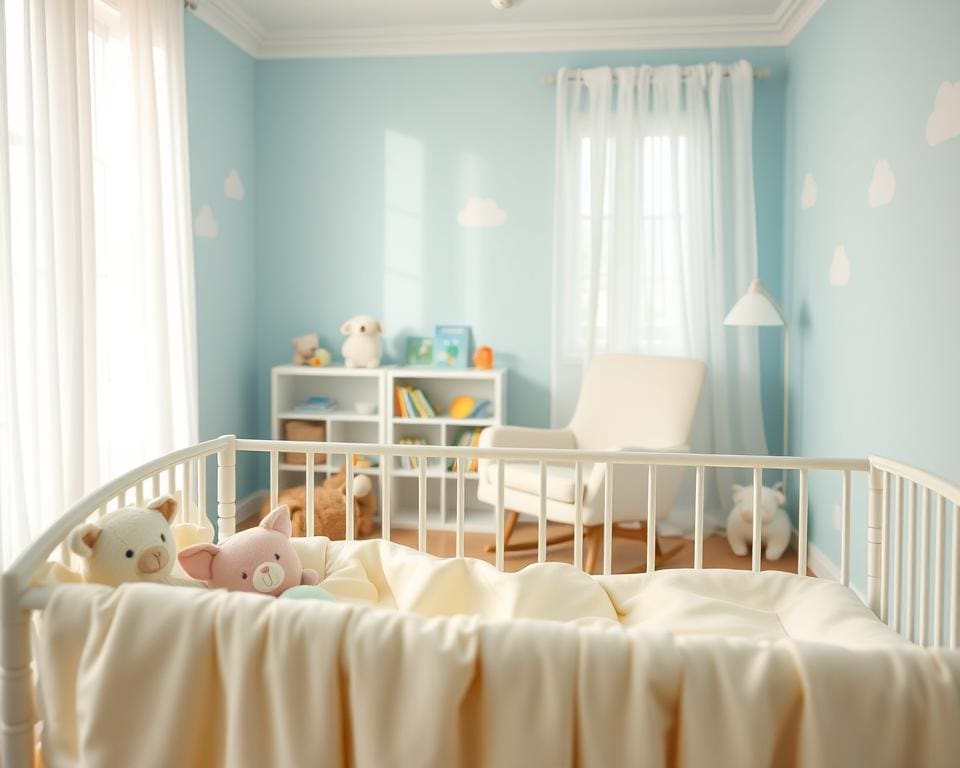 Welke kleuren passen in een babykamer?