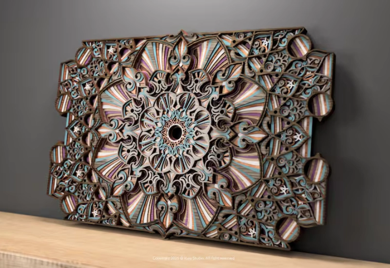 natuurlijke wanddecoratie