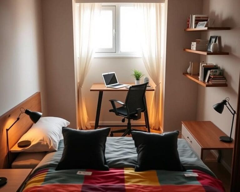 Hoe richt je een kleine slaapkamer efficiënt in?