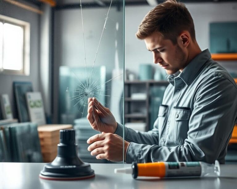 Hoe werkt glasreparatie of glasvervanging bij schade?