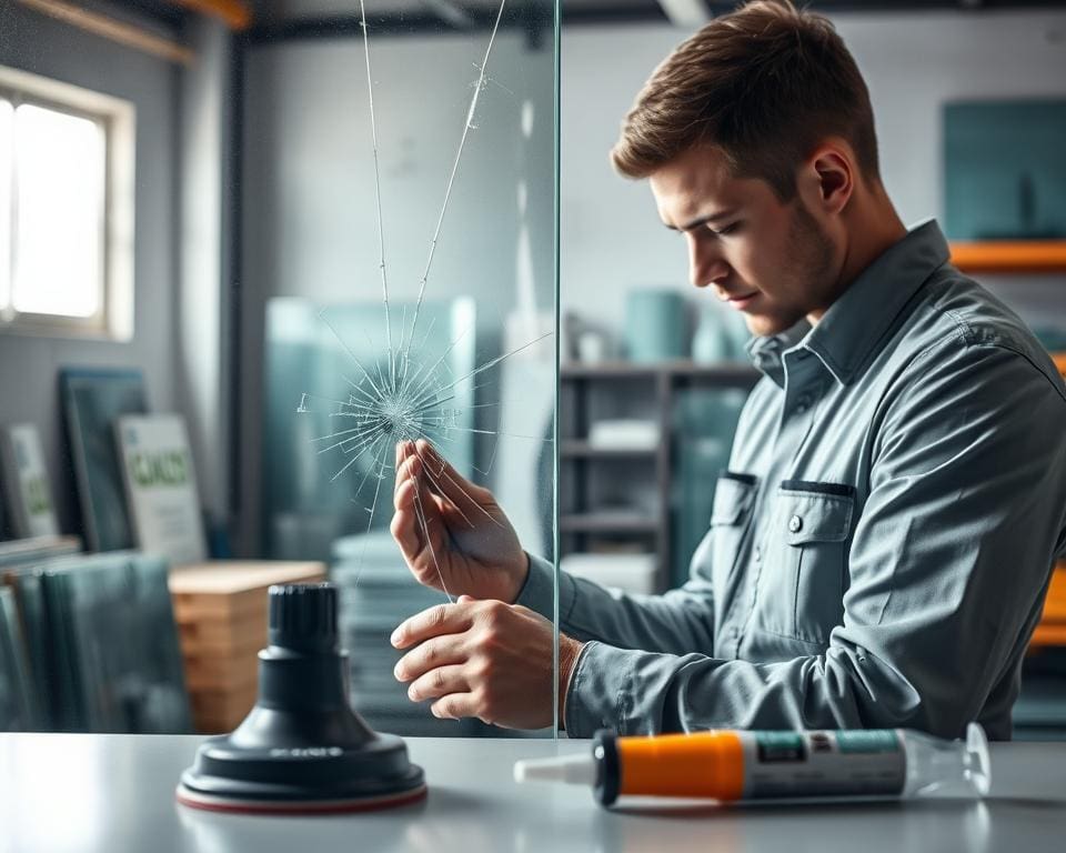 Hoe werkt glasreparatie of glasvervanging bij schade?