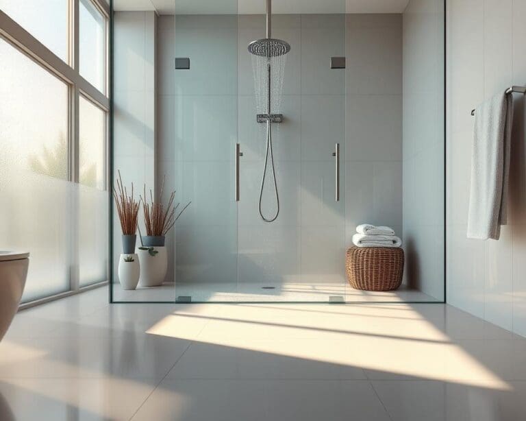 Waarom kiezen voor een inloopdouche met glazen wand?