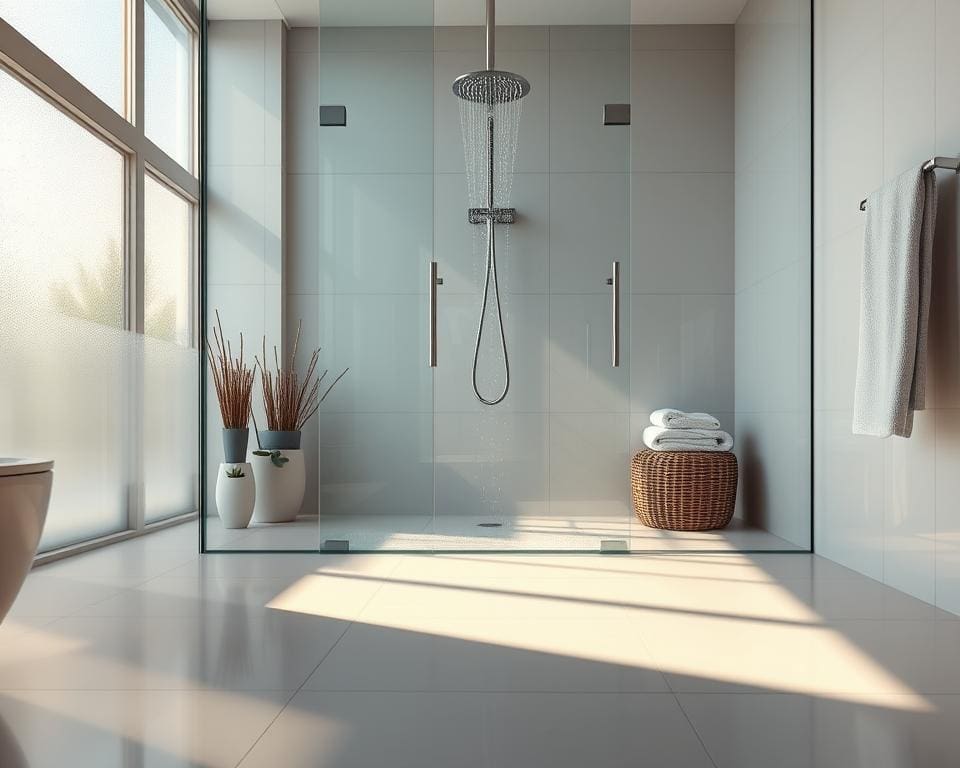 Waarom kiezen voor een inloopdouche met glazen wand?