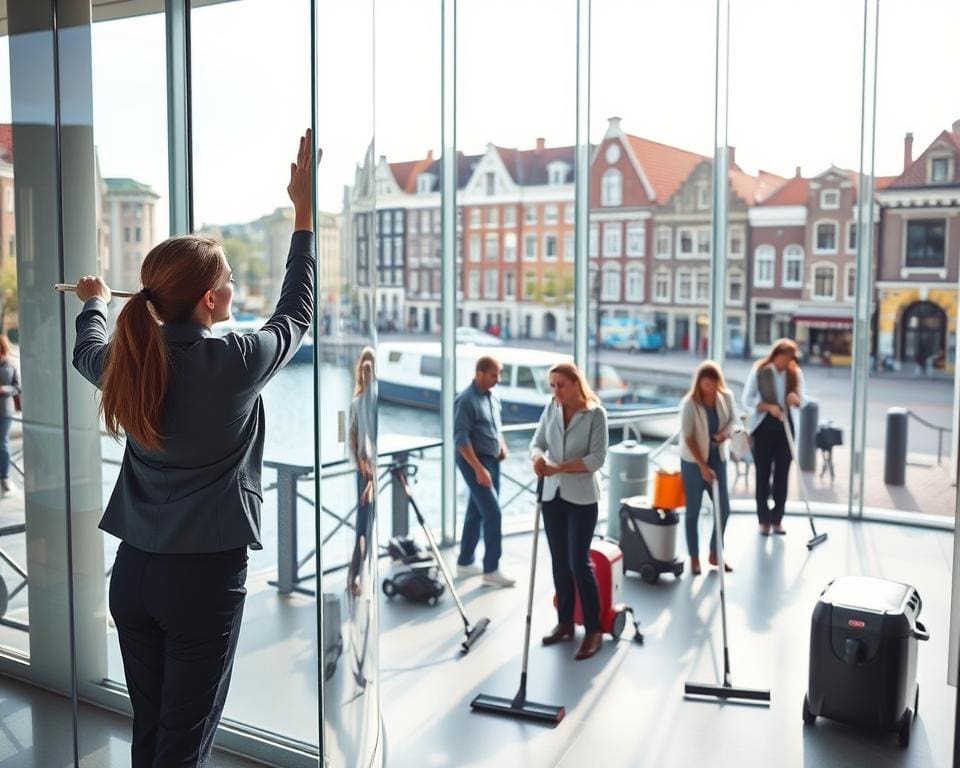 bank reinigen in Amsterdam