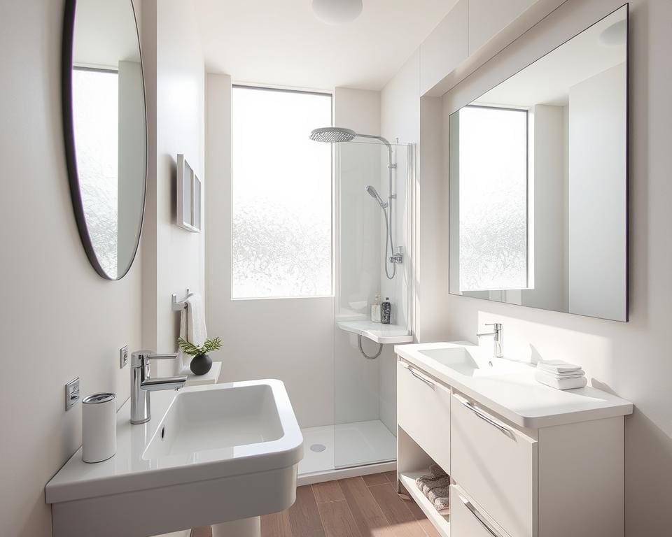 kleine badkamer oplossingen