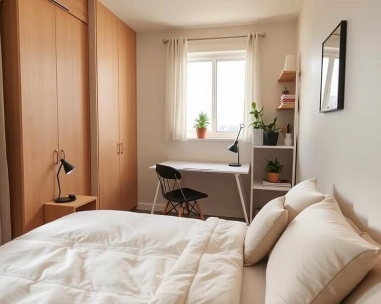 slaapkamer inrichten klein