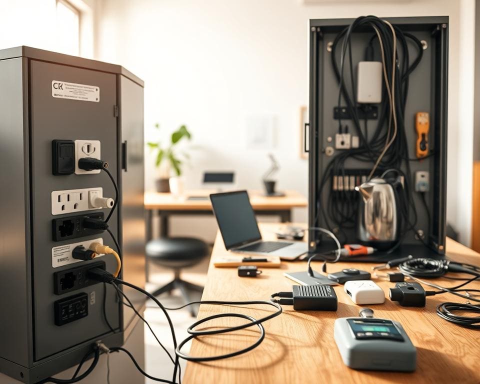 stekerbare elektrische installaties