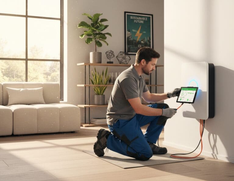 thuisbatterij installeren